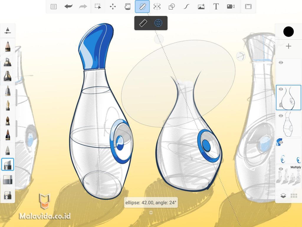 Fitur Autodesk SketchBook Apk