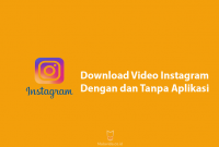 Cara Download Video Instagram dengan Aplikasi Tanpa Aplikasi