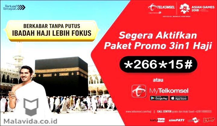 Paket Umrah dan Haji Telkomsel