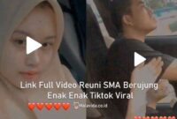Link Full Video Reuni SMA Berujung Enak Enak Tiktok Viral